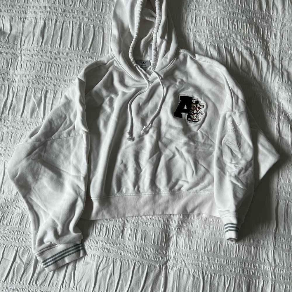 Adidas X Disney Hoodie with Embroidered Mickey Patch